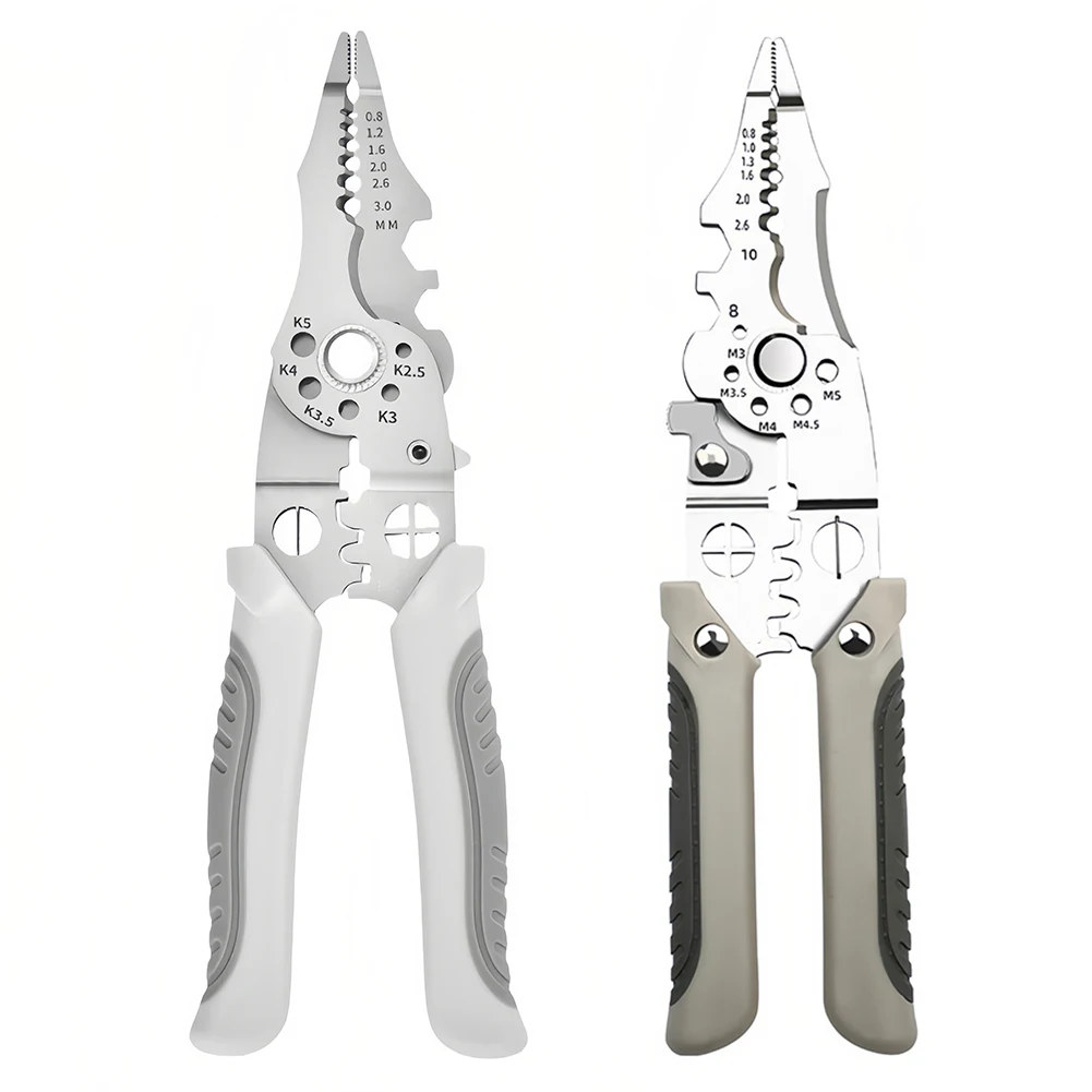 

Инструменты для электрика, плоскогубцы для зачистки проводов для дома, электрические работы, 21,5*10 см, ручной инструмент, легкий и портативный дизайн