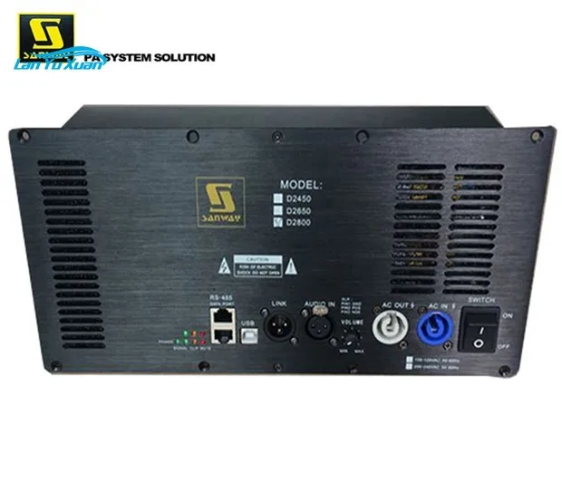 

D2800 Sanway 2 Channel DSP Built-in Powered Amplifier Module