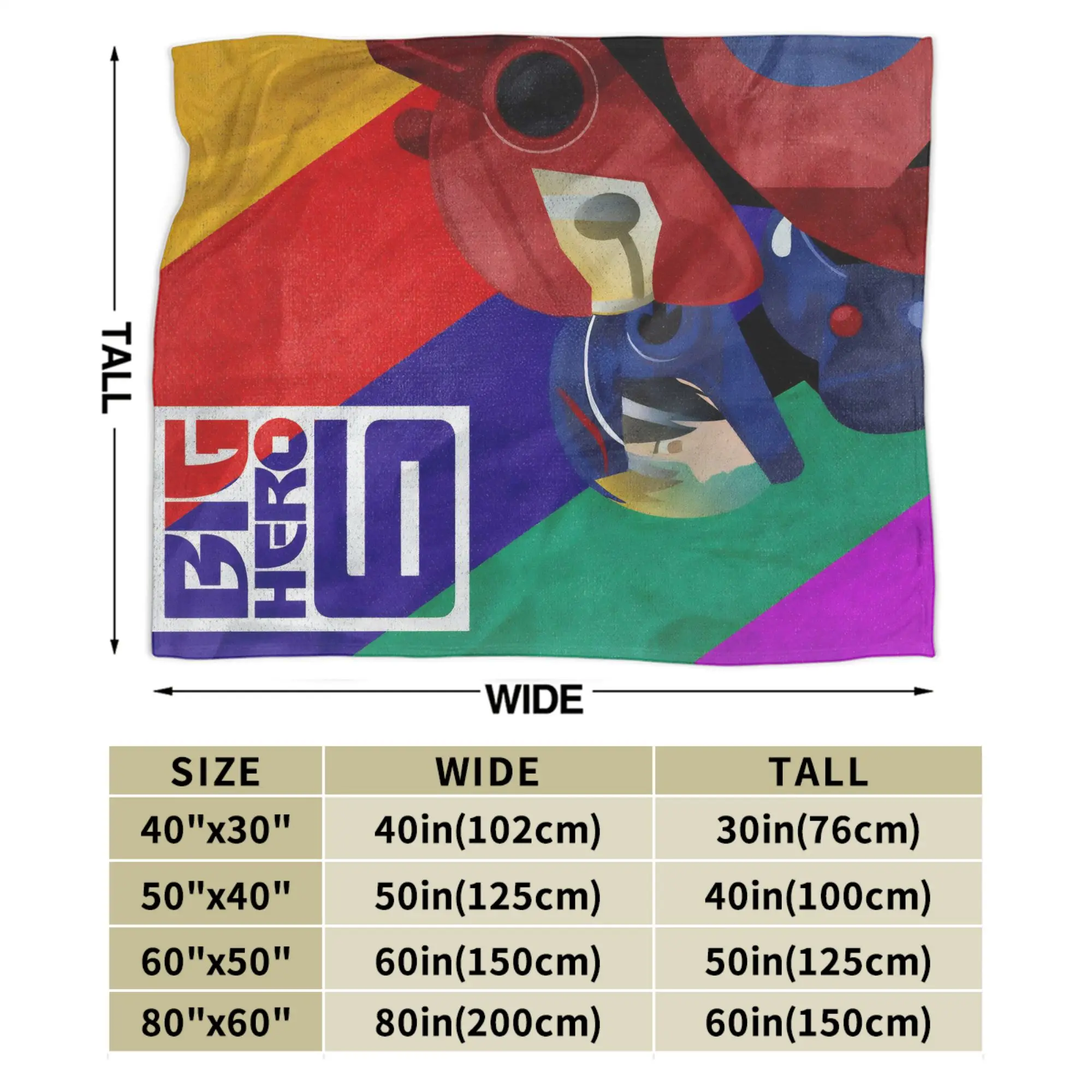 كبير بطل Baymax درع بطانية هيرو حمادا الصوف خمر بطانية رمي دافئة للمنزل الخريف/الشتاء الأريكة #6