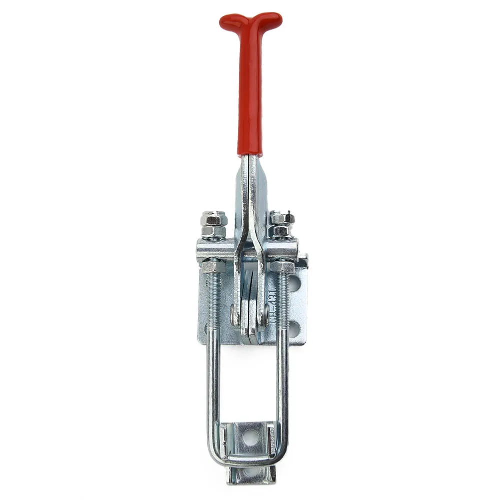

Equipment Toggle Clamp Accessories Exquisite 1 Piece GH-431 Galvanized Iron Red Adjustable Easy To Install New