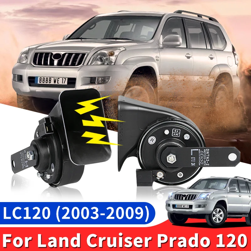 

for 2003-2009 Toyota Land Cruiser Prado 120 Treble Speaker Modification Lc120 Snail Bass Whistle Speaker Accessories