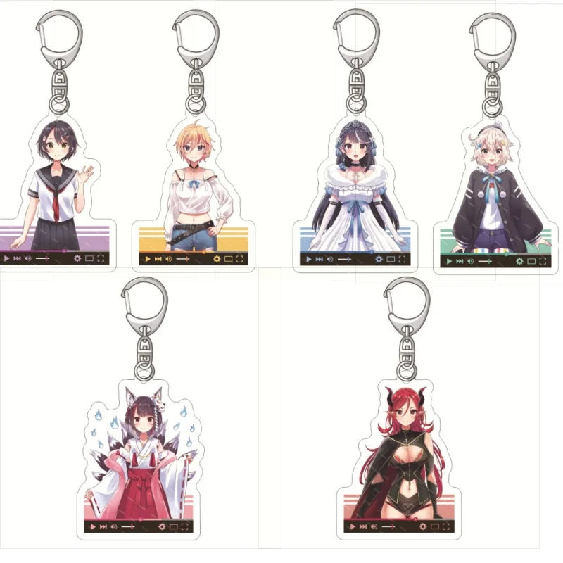 Anime VTuber Legend: How I Went Viral after Forgetting to Turn Off My Stream Keychain Acrylic Key Chain Keyring friend Gift