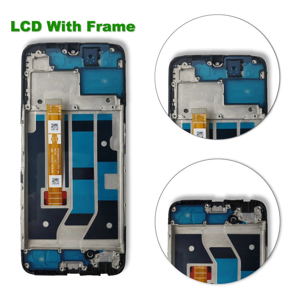 6.56 "para oppo a78 5g display lcd tela de toque digitador assembléia display para a78 5g lcd cph2483 cph2495 substituição da tela lcd