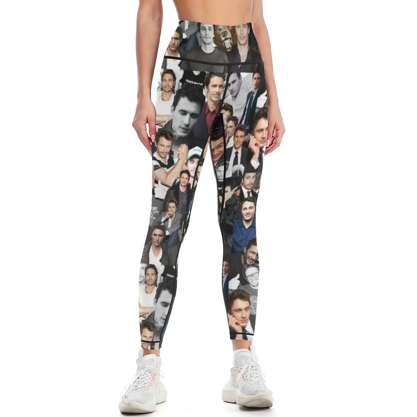 

James Franco Collage Leggings sportswear gym gym wear for fitness Women sports Womens Leggings