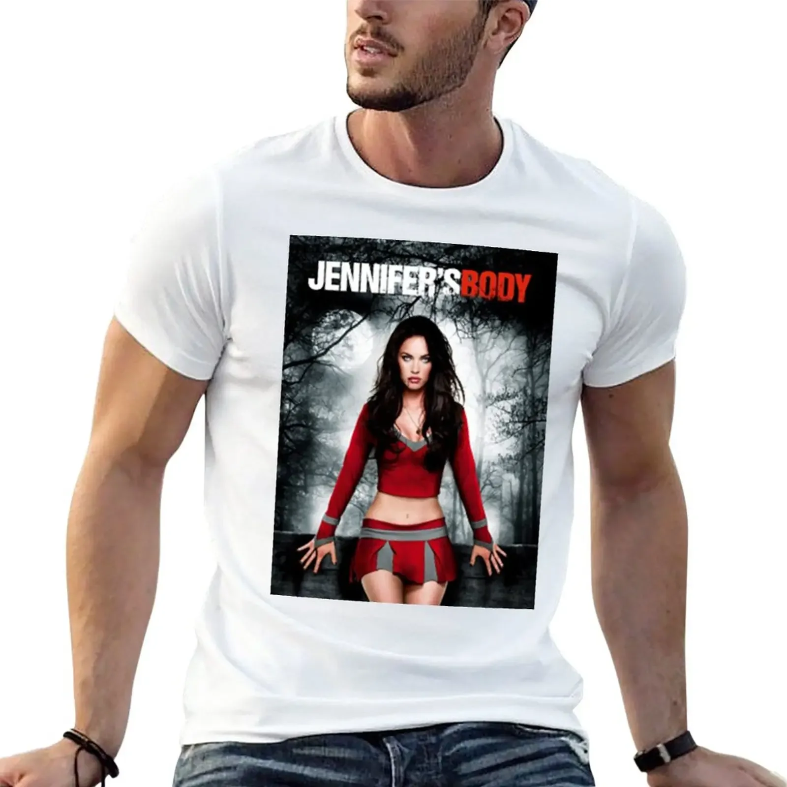 

New Jennifer's Body Movie Poster T-Shirt kawaii clothes black t shirt mens funny t shirts