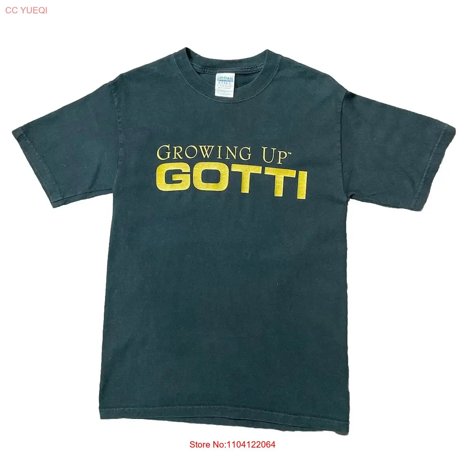 Vintage Growing Up Gotti T Shirt TV Promo Sz S Mafia Mob A E Reality Y2K vintage Washed Slightly Top For Everyday Wear graphic