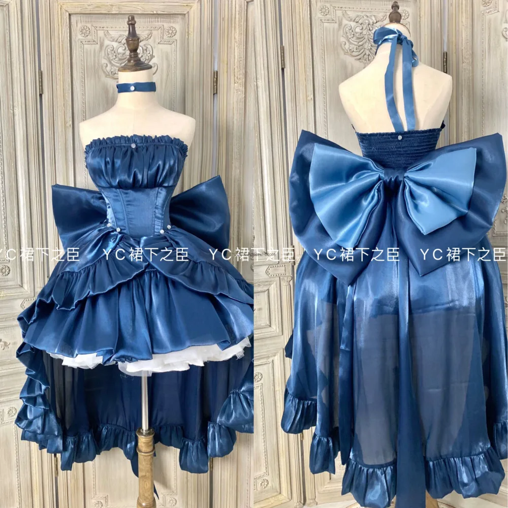 

Strapless dress summer 2023 new women's high-end light luxury niche small gift dress princess fluffy skirt