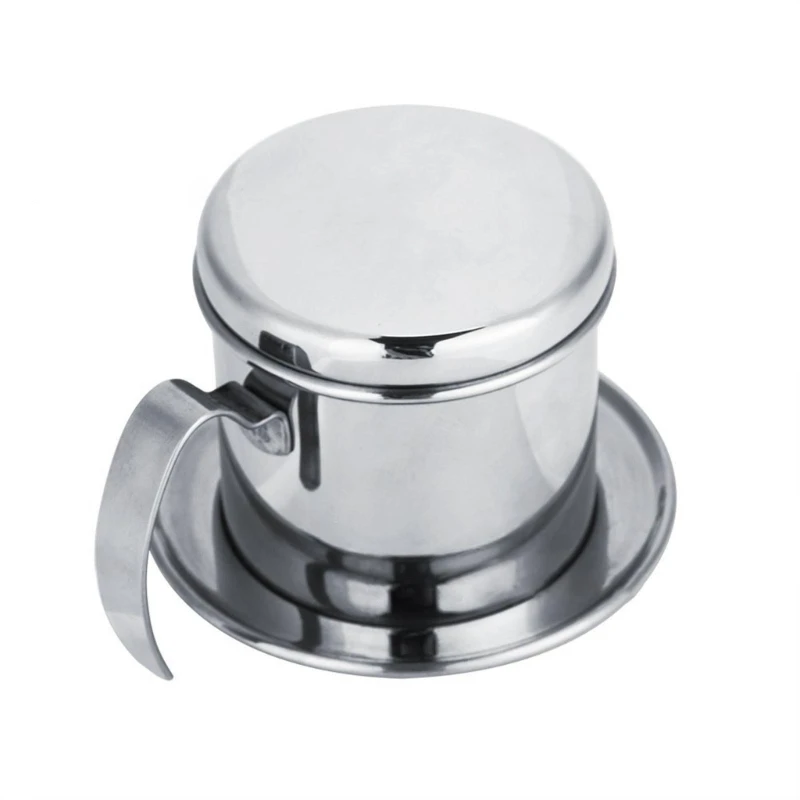 Coffee Dripping Cup Filter 304 Stainless Steel Traditional Vietnam Coffee Maker M76D