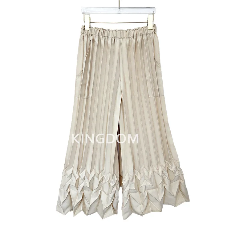 YUDX Light Luxury Collection Geplooid damesjack Gedrapeerd silhouet Casual mode Slanke trenchcoat met opstaande kraag