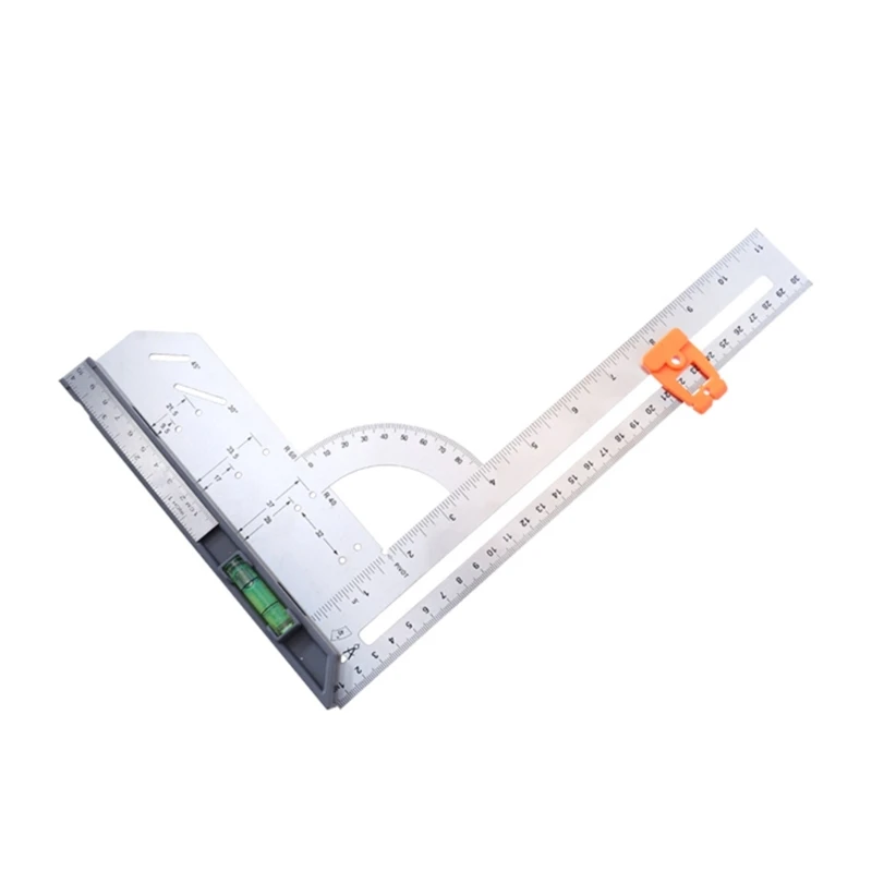 Woodworking Square Ruler 90 Degree AngleRuler Carbon Steel Measuring Ruler