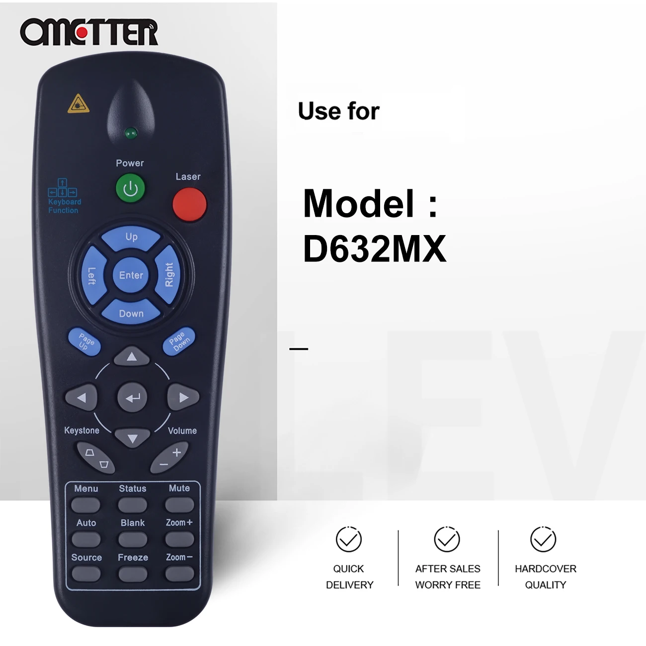 Original Remote Control For Vivitek Proyektor D930TX D837 D755WT D315 D632MX D635 D638MX D732MX D735VX D825ES