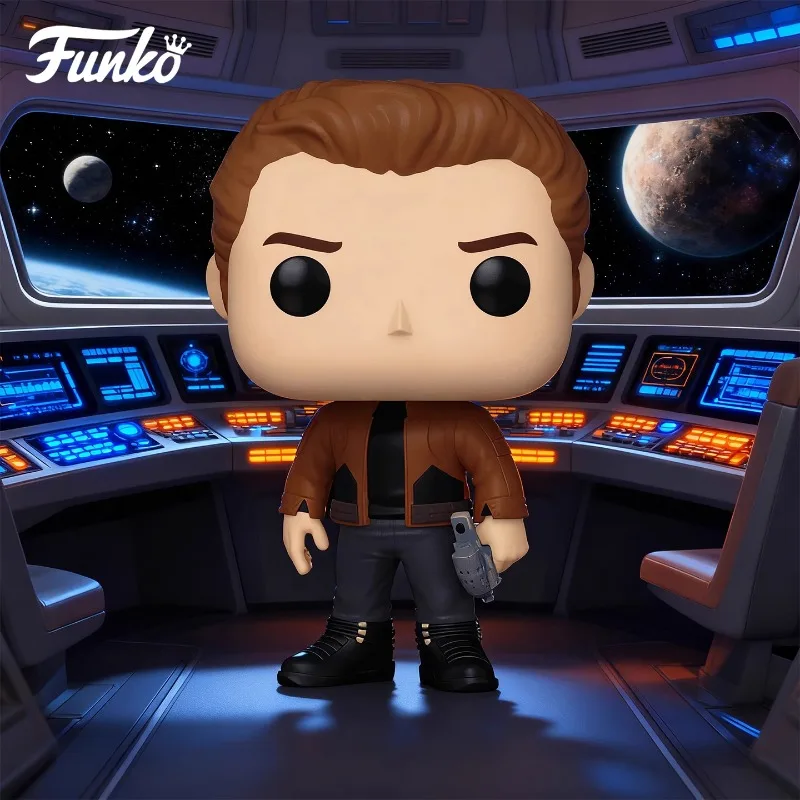 

Подлинное издание FUNKO POP 《Star Trek: Picard - Jack Crusher》Аниме Экшн Настольное украшение Орнамент Модель Игрушки Коллекционная модель