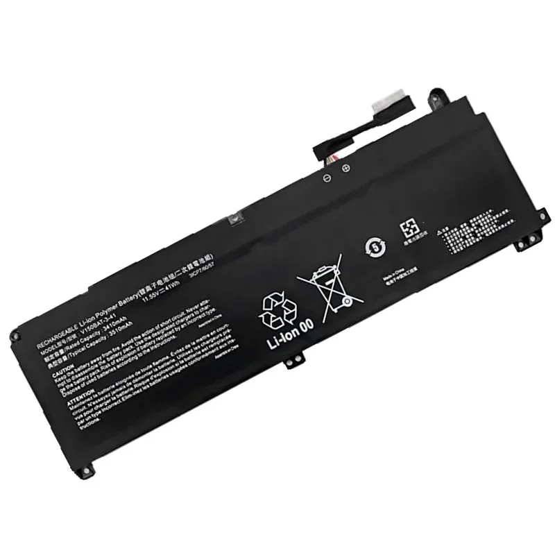 Laptop Battery For CLEVO V150BAT-3-41 11.55V 3465mAh 41Wh V150BAT-4-53 15.4V 3510mAh 53.35Wh V150PNH V150PNJ V150PNK V155PNKQ V1