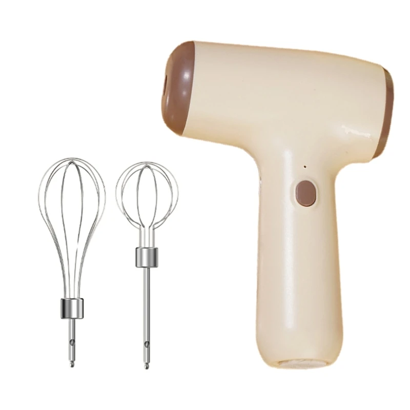 Misturador manual elétrico portátil recarregável para espuma leite M2EE com 5 velocidades ajustáveis