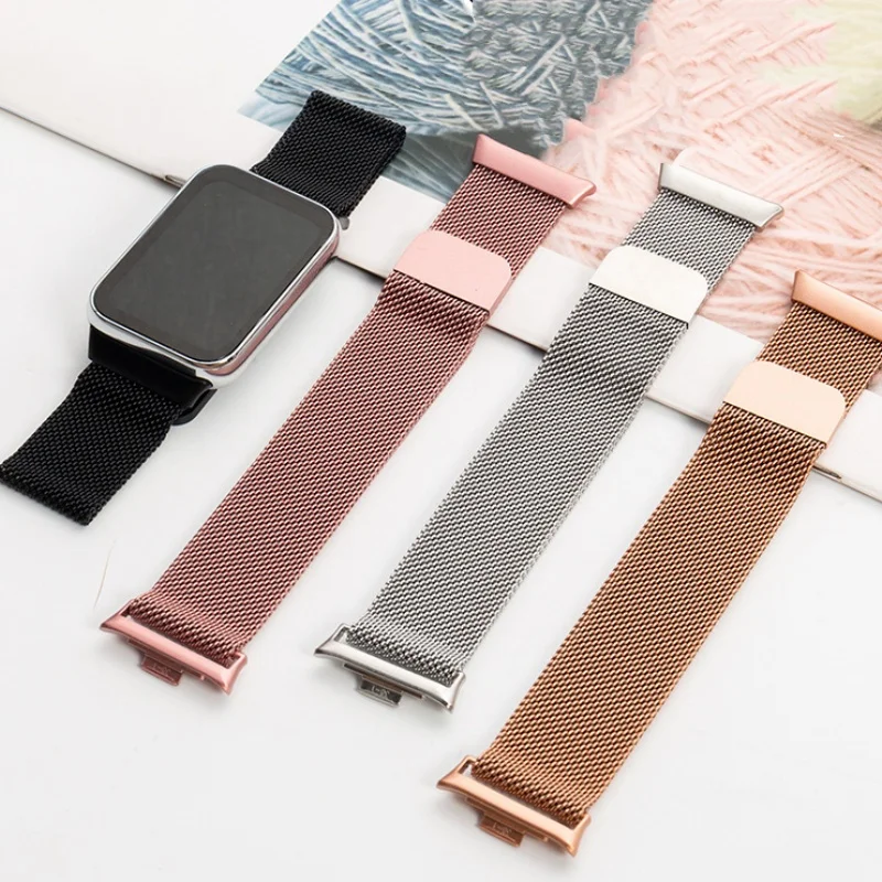 Milanese Loop Band for Redmi Watch 4/5 Smartwatch Bracelet Xiaomi Mi Band 8/9 pro Replacement Metal Strap Wristband Accessories