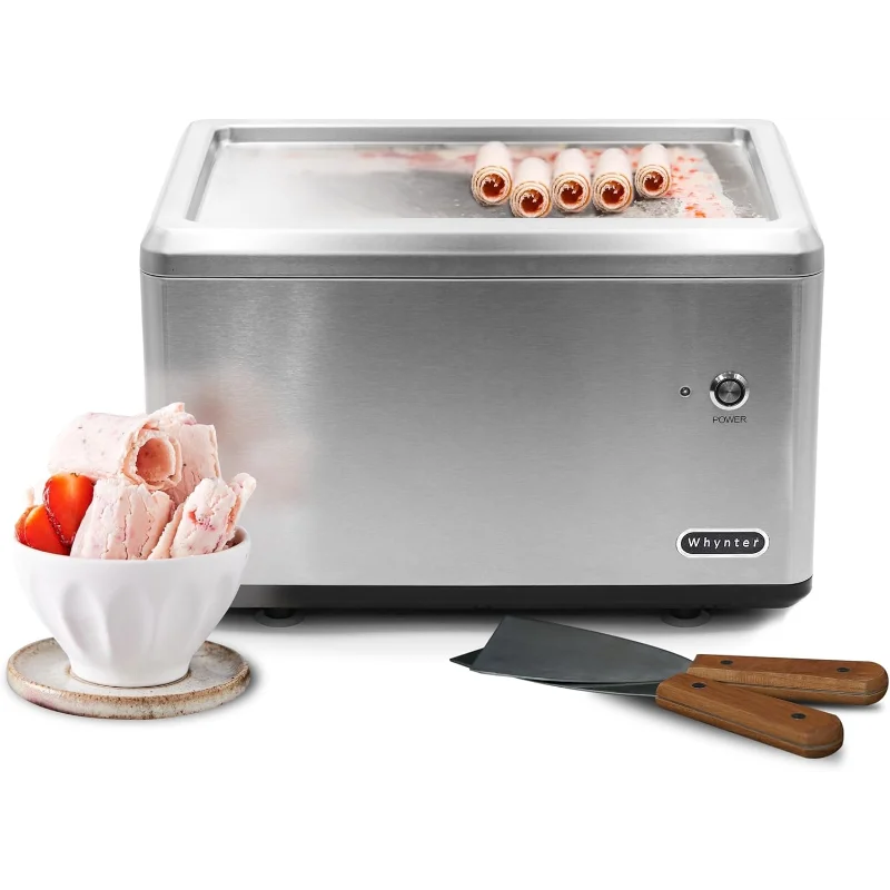 Whynter ICR-300SS 0,5 литра машина для мороженого из нержавеющей стали с компрессором