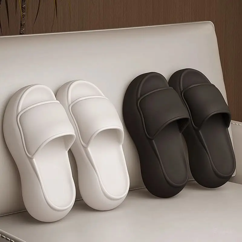 

Hot Seller 6cm Step on The Poo Feeling Eva Flip-flops Female Summer Home Indoor Increase Thick Soles Wear Soft Soles Women Shoes