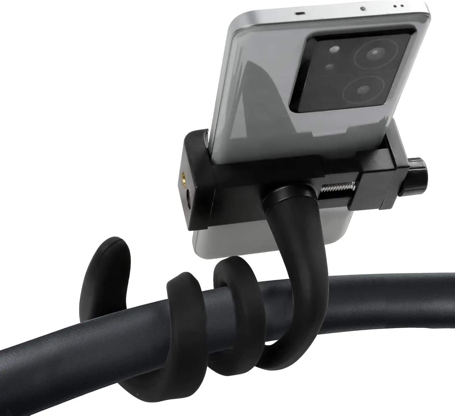 

Universal IP Camera Bracket Baby Camera Holder Phone Mount Flexible Silicon Stand with Clip Hole-Free Crib Cradle Rod Support