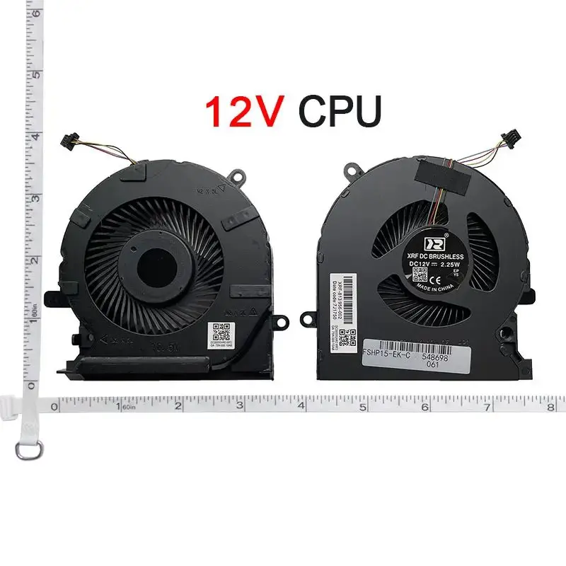 Kit Ventola CPU E GPU Per HP Omen 15-CE – 929455-001 E 929456-001 Connettore 4 Pin