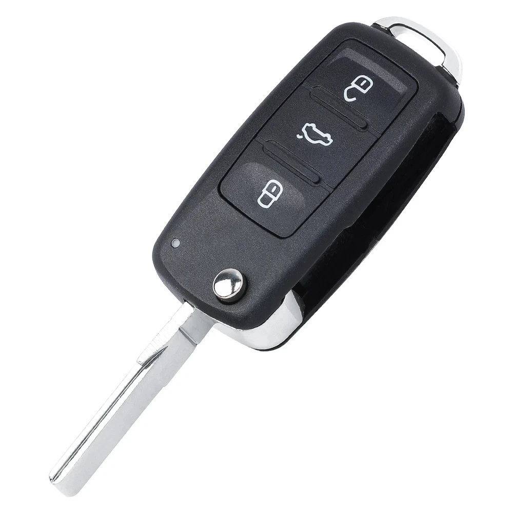 KEYECU Key 315MHz / 433MHz ID46 Keyless-Go chiave remota per VW Volkswagen Touareg 2004 2005 2006 2007 2008 2009 2010