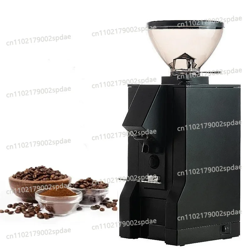 Household Electric Coffee Grinder Small Flat Blade Bean Grinding Machine Italian Hand Flush Design For Home Coffee Preparation