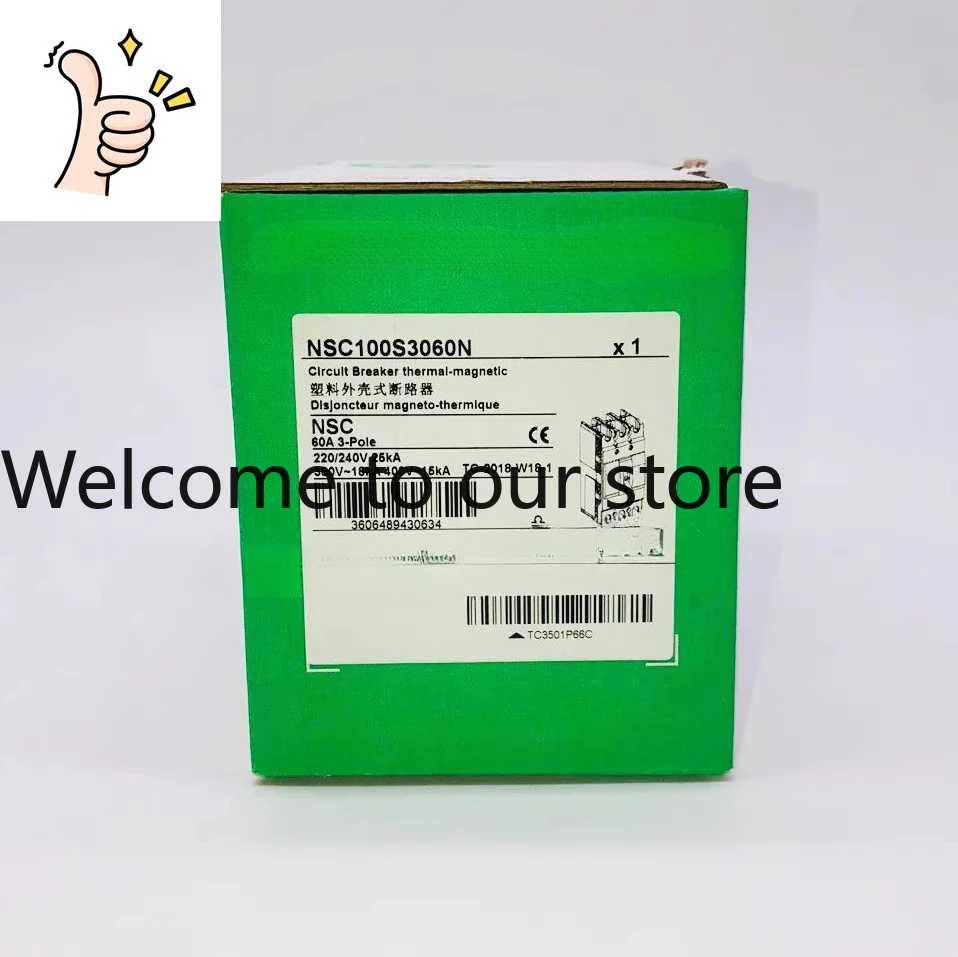 

Автоматический выключатель в литом корпусе NSC100S3060N, оригинальный, подлинный