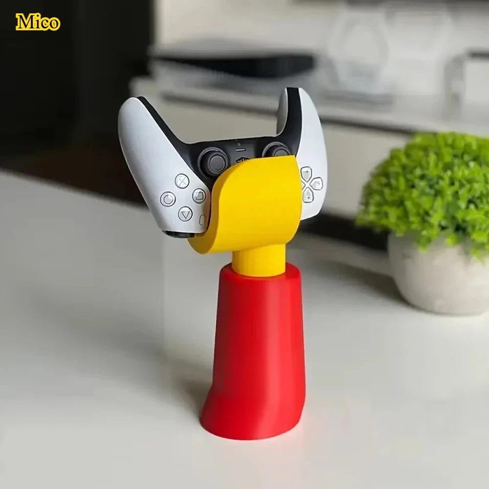 

Red pillar game controller base bracket desktop display stand home computer desktop decoration ornament