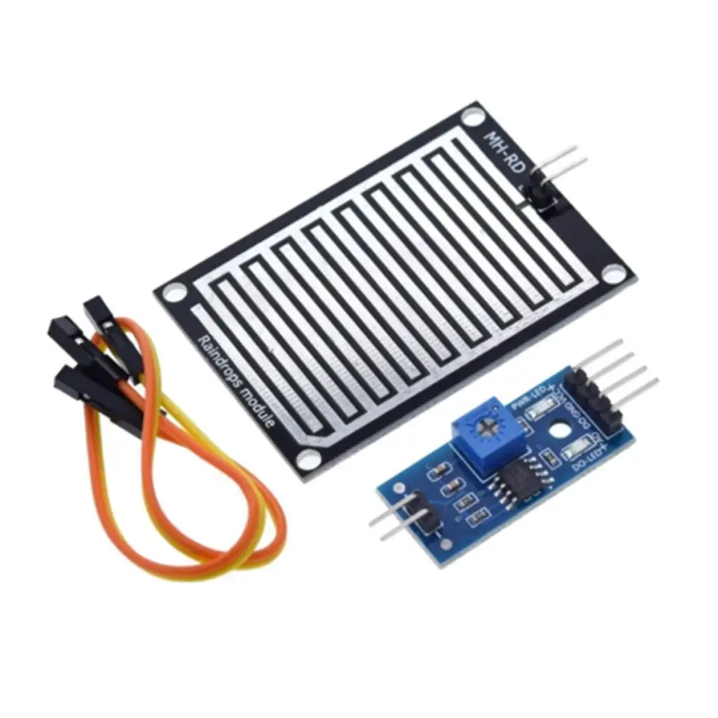 1 Set Snow Raindrops Sensor Module Rain Humidity for DIY 3.3-5V