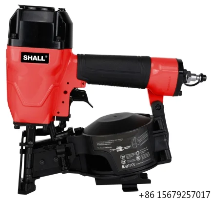 CN45 Oil-Free Pneumatic Staple Gun, Professional Heavy-Duty Stapler for Wood, Upholstery 3/4