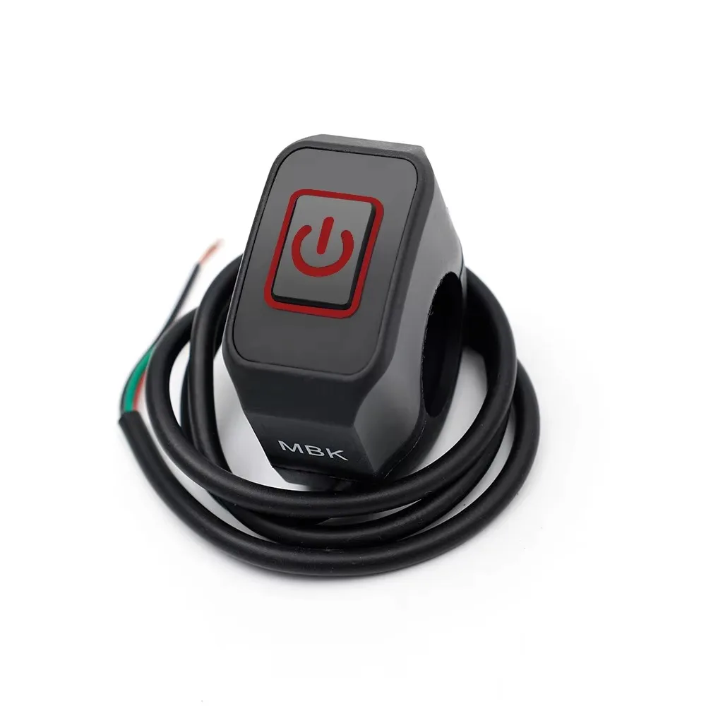 

1Pcs Headlight Horn Control Motorcycle Handlebar Switch Handlebar Mount ON OFF Buttton Modified Switch 12V Waterproof