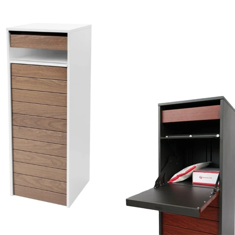 

Anti-theft outdoor smart mailbox Metal parcel delivery box Family letter delivery box Lockabel mail box