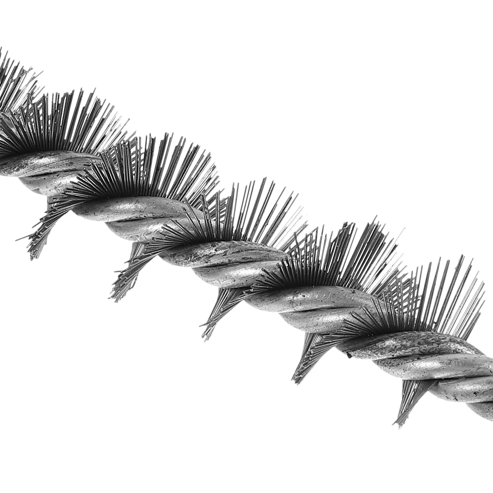 

2Pcs Steel Wire Brush Versatile Chimney Cleaning Brush Dryer Vent Cleaner Kit Fireplace Soot and Dust Cleaner Cleaning