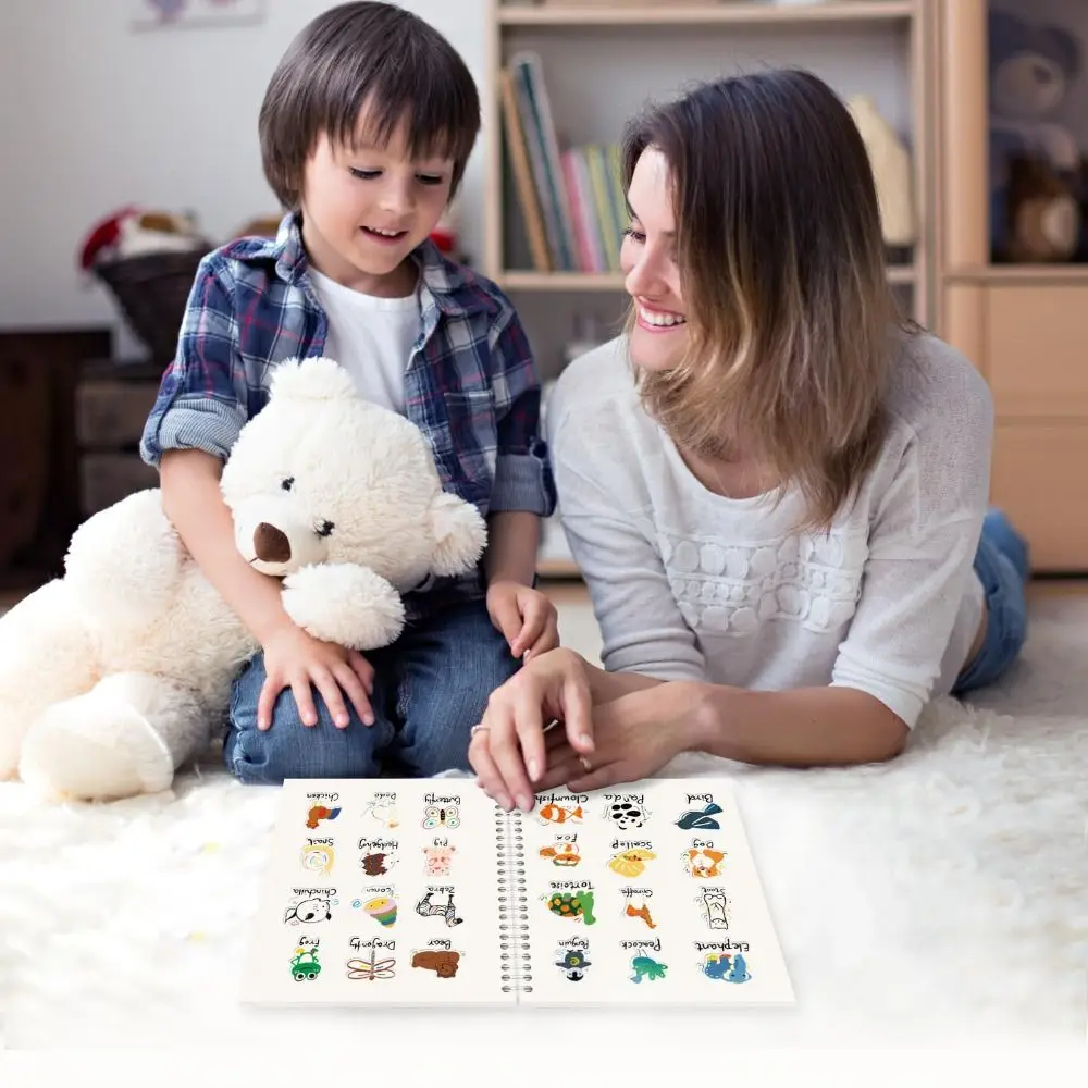 Reusable Sticker Book Release Paper A5 Size Sticker Collection Storage Book Double Sided 32 Sheets Sticker Saver Holder Book