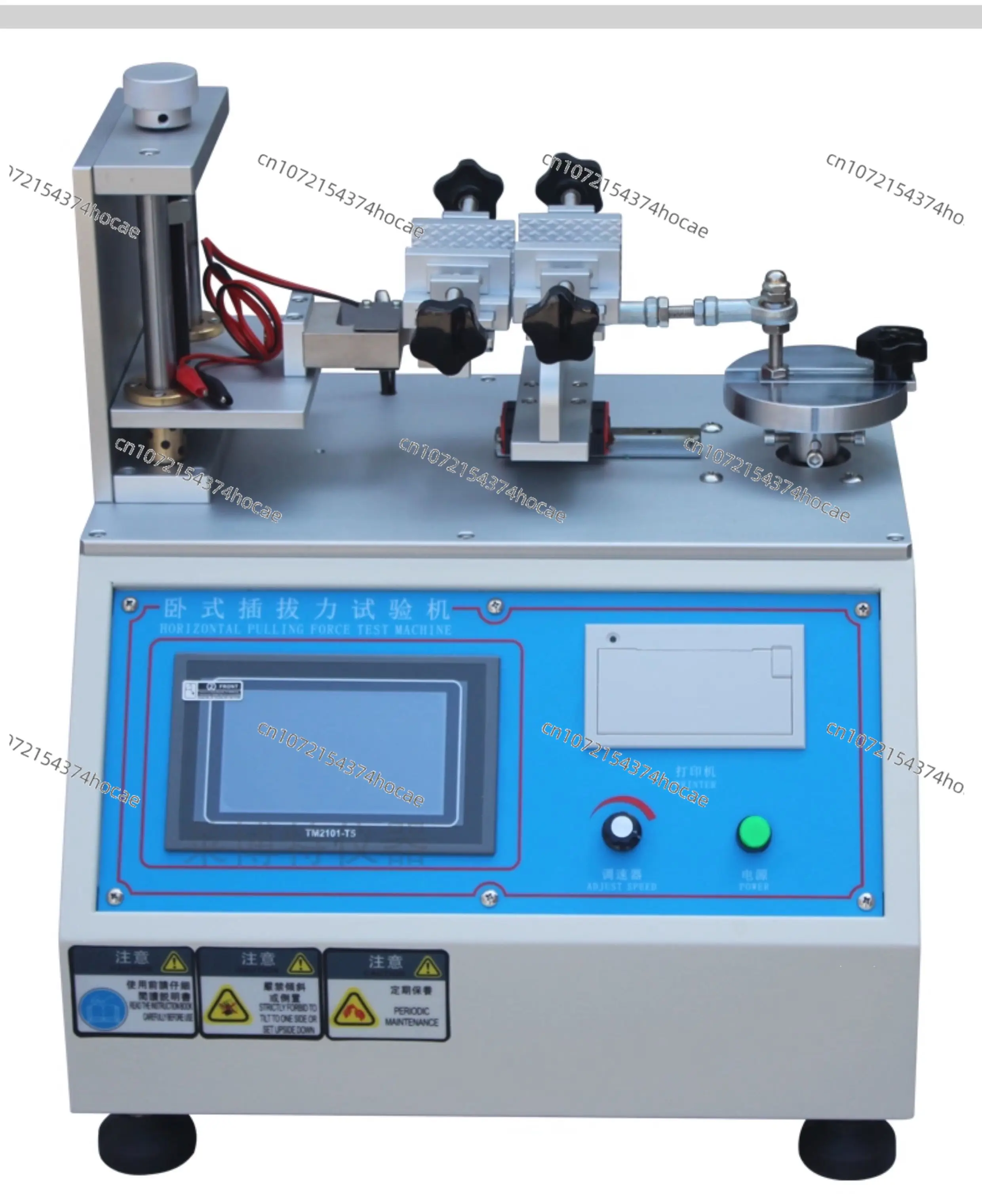 Microcomputer plug-in force testing machine, horizontal automatic USB connector