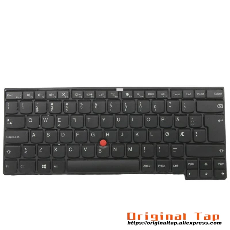 KEINE norwegische Tastatur für Lenovo Thinkpad 13 Gen 1 T460s 01YR066 01YT120 00PA513 00PA431