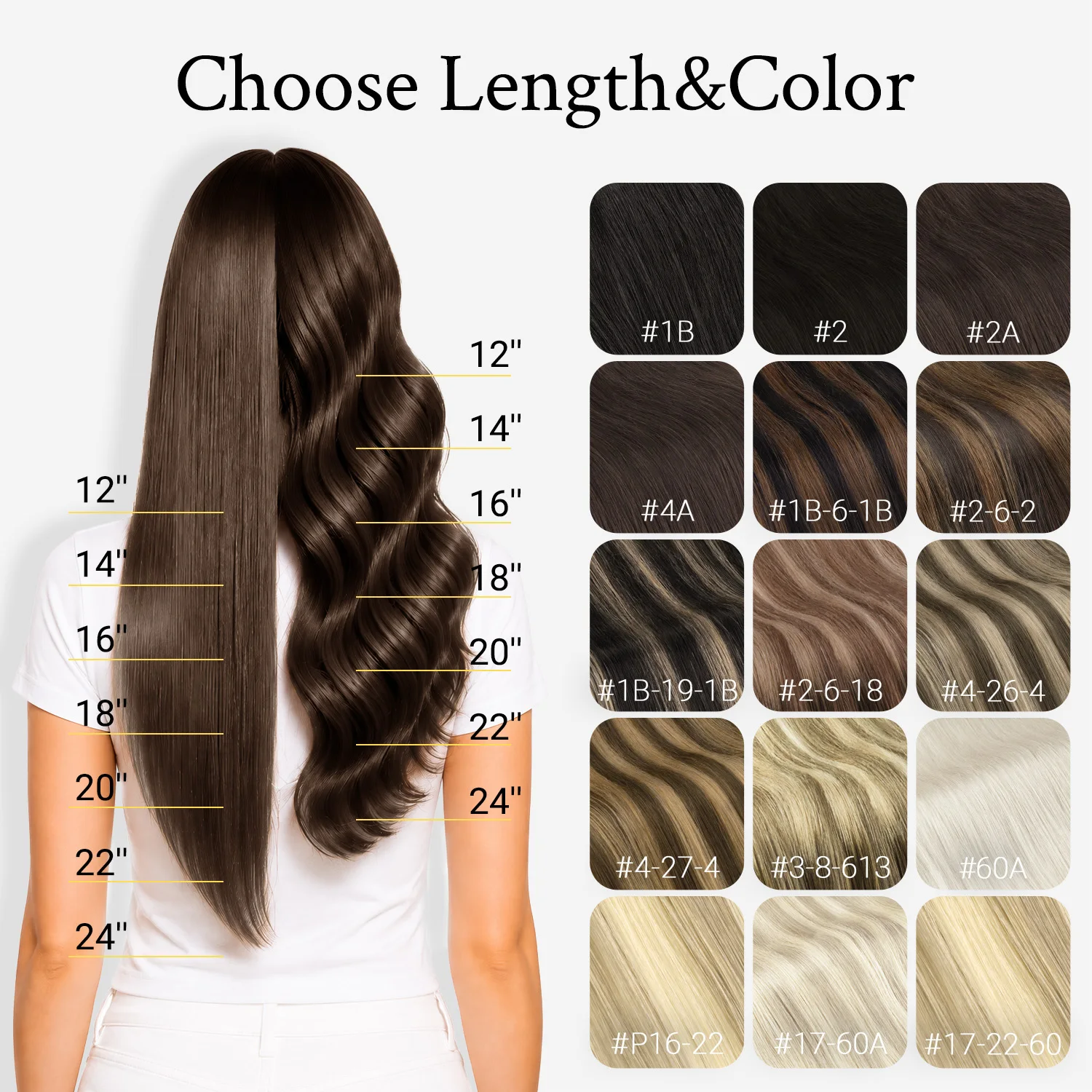 Sunmofavo Invisible Wire Halo Hair Extensions 100% Remy Human Hair Fish Line with 4 Anti-slip Secure Clips Golden Blonde Highlights Seamless Hairpiece for Women Daily Party Occasion Wear Instant Volume - view 5