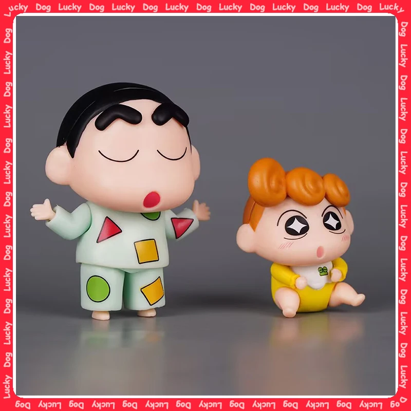 

Anime Crayon Shin-chan q-version Pajama Joint mobility Action Figure PVC Model Statue Toy Doll Desk Decor Collectible Gift boxed