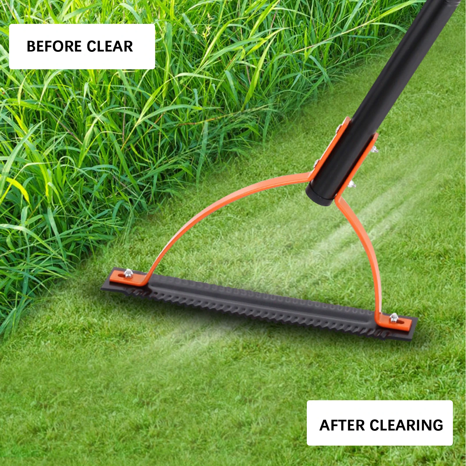 

Manual Grass Whip With Serrated Double Edged Cutter Thickened Sturdy Grass Whacker Garden Tools