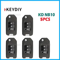 5pcs KEYDIY NB10 Multifunction Remote Car Key 2/3/4 Buttons for KD900/KD-X2/KD MINI Key Programmer NB Series KD Remote for Honda