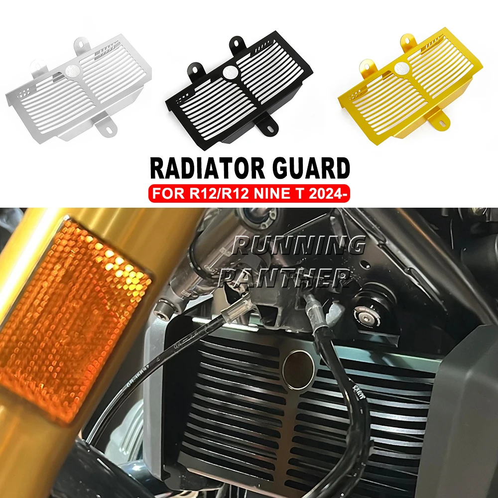 

For BMW R 12 NineT NINET 2024-2025 New Motorcycle Radiator Guard Grille Protection Cover Guards Parts Accessories