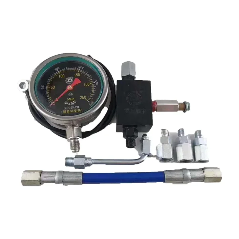 2025/High Pressure Common Rail Pump Plunger Pressure Test Tool Set with Pressure Limiting Valve, Pump Piston
