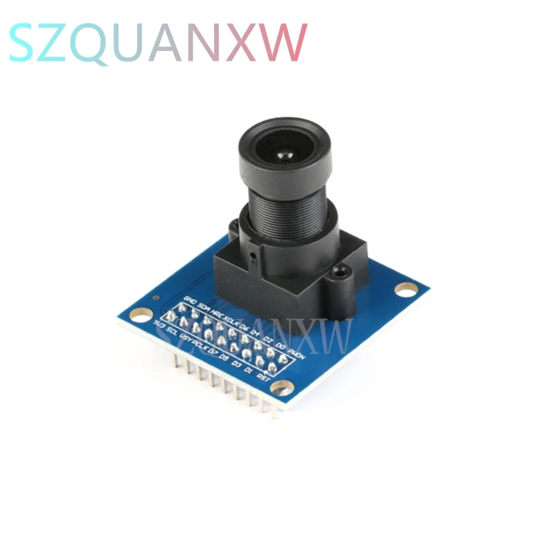 Модуль камеры OV7670 Модуль OV7670 Поддержка VGA CIF, дисплей с автоматическим контролем экспозиции, активный размер 640X480 для