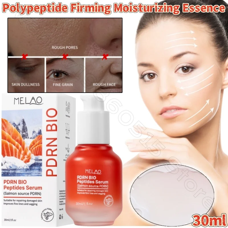

Salmon Peptide Stock Solution 30ml Effectively Brightens, Tightens and Moisturizes Essence To Fight Skin Aging Facial Essence