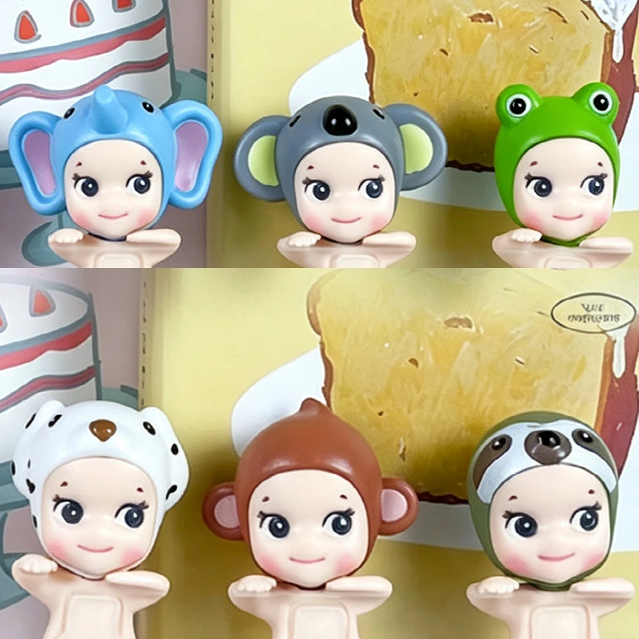 Mini-Tierfiguren-Blindbox, Anime-Figuren, süße Puppen, Ornamente, Anime-Fanartikel, Weihnachts- und Geburtstagsgeschenk, Spielzeug, Handydekoration – Detail 4