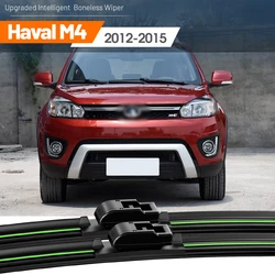 2pcs For Great Wall Haval M4 2012-2015 Front Windshield Wiper Blades 2013 2014 Windscreen Window Accessories