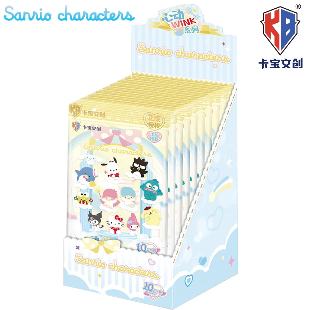 Original KABAO Sanrio Popular IP Cartoon Character Collection Card Cartoon Star Family High Quality Card Fans Love Creative Gift