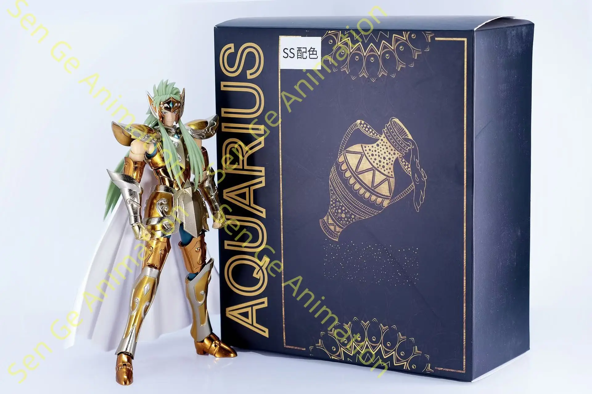 

【24-hour shipping】ST LC Aquarius SS color scheme Dizzier ex body containing metal structure Golden Saint Seiya Gift Hobbies