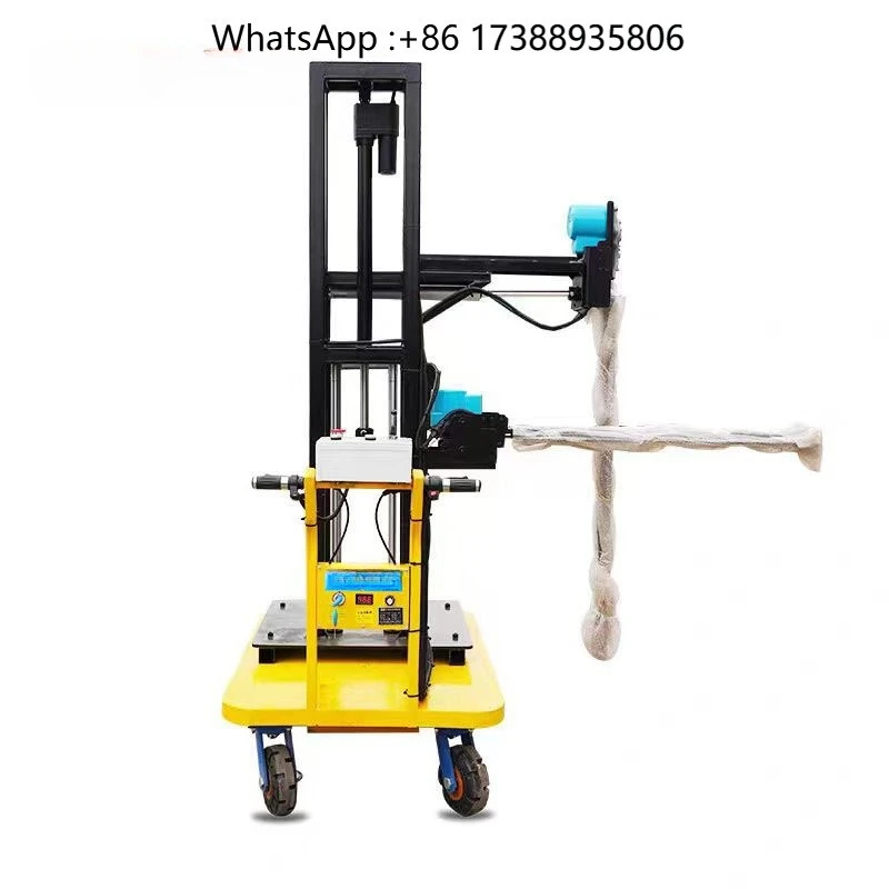 For Community Greening Daily Maintenance Flexible Mobile Electric Lifting Hedge Cutter Walking Trimming Trolley Equipment