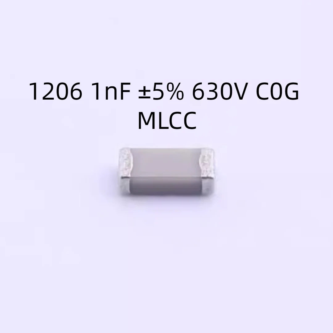 4000PCS/LOT C3216C0G2J102JT000N Capacitor 1206 1nF ±5% 630V C0G MLCC