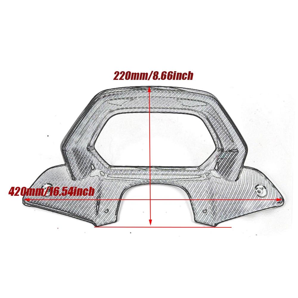 Speedometer Dashboard Cover Meter Instrument Cover Guard For Yamaha N-MAX155 25 NMAX 2025 NMAX155 V3 Motorcycle Accessories